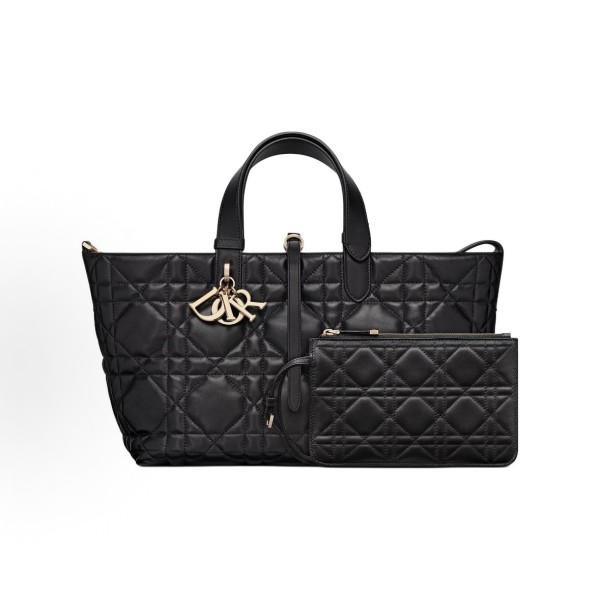 DIOR迪奥 Toujours 单肩包 ⼿提包 中号 ⼥款 ⿊⾊